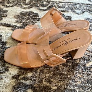 Chinese Laundry block heels, Size 9.5